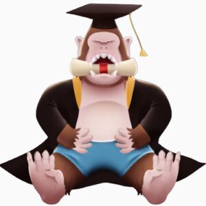 Gorilla Tag Cartoon Gorilla Sweatshirt GT177 - Image 3