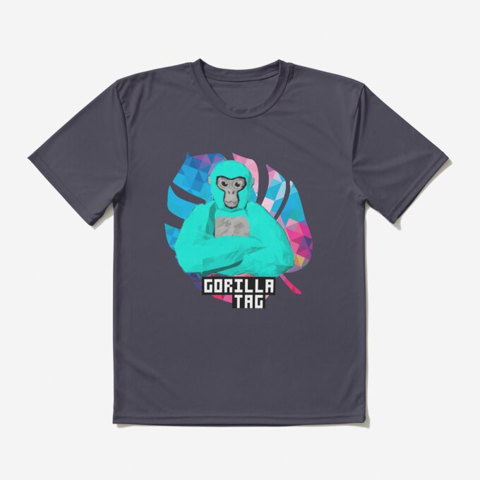 Gorilla Tag Colorful Leaf T-Shirt - Image 8