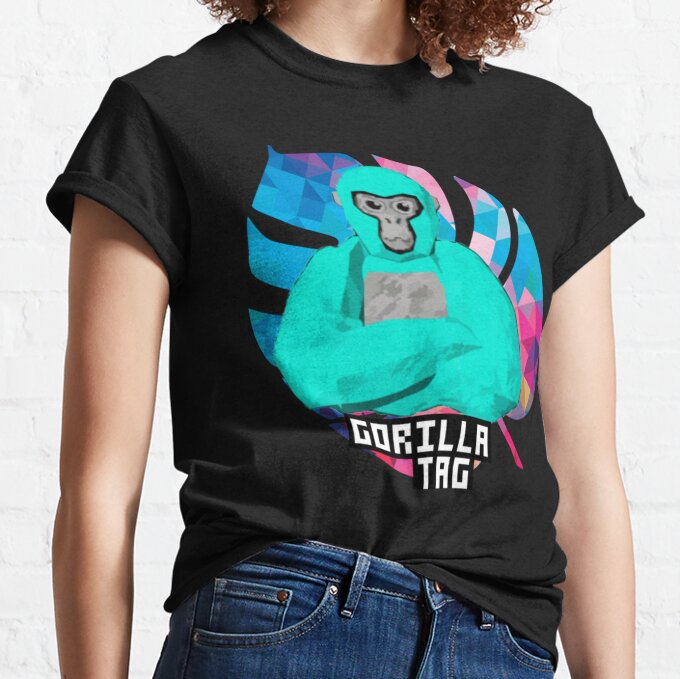 Gorilla Tag Colorful Leaf T-Shirt - Image 3