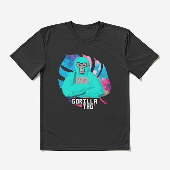 Gorilla Tag Colorful Leaf T-Shirt - Image 5