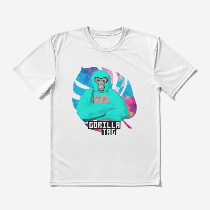 Gorilla Tag Colorful Leaf T-Shirt - Image 6