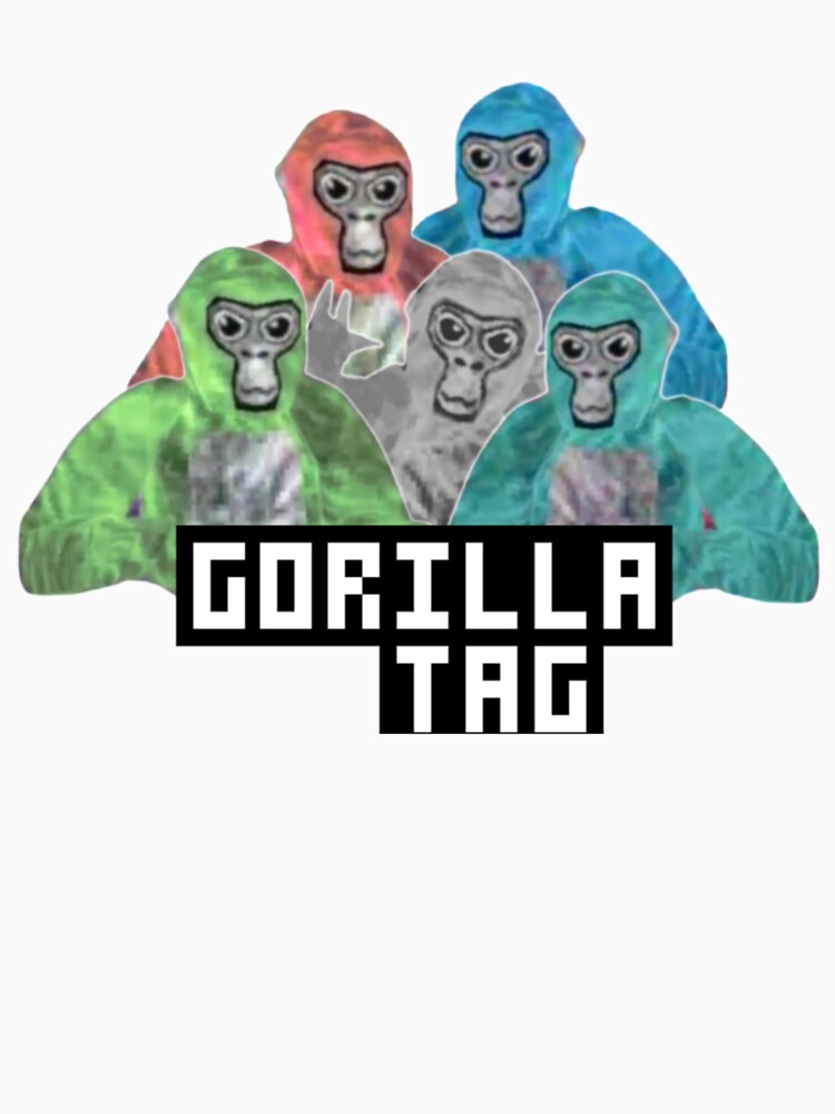 Gorilla Tag Colorful Monkey Design Hoodie - Image 3